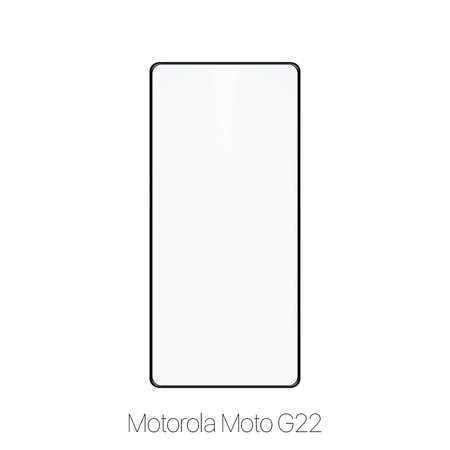 FixPremium FullCover Glass - Kaljeno staklo za Motorola Moto G22