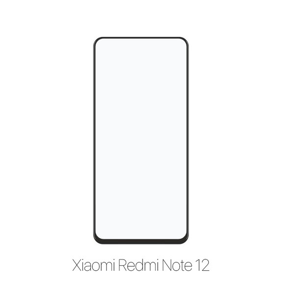FixPremium FullCover Glass - Kaljeno staklo za Xiaomi Redmi Note 12