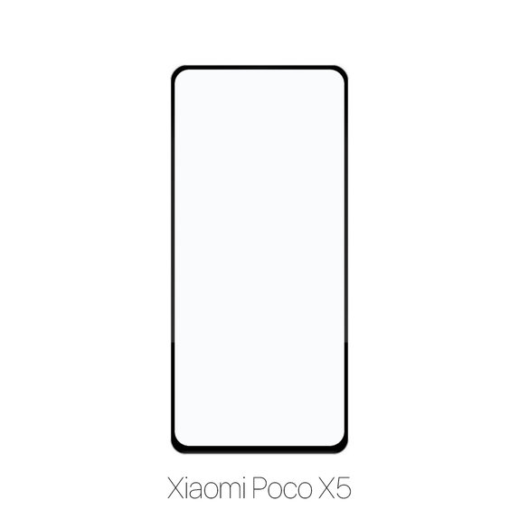 FixPremium FullCover Glass - Kaljeno staklo za Poco X5