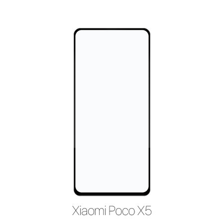 FixPremium FullCover Glass - Kaljeno staklo za Poco X5
