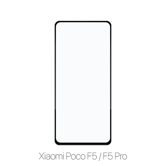 FixPremium FullCover Glass - Kaljeno staklo za Poco F5 & F5 Pro