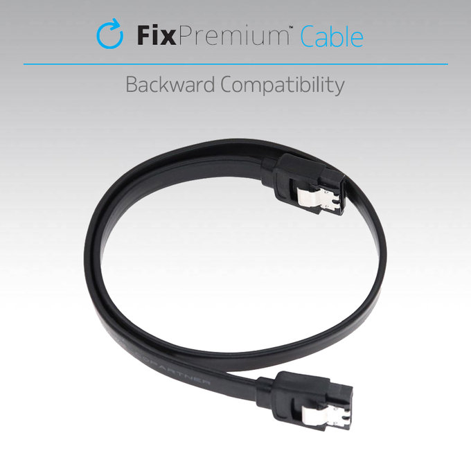 FixPremium - Kabel - SATA III 6Gb/s, ((0,4 m))