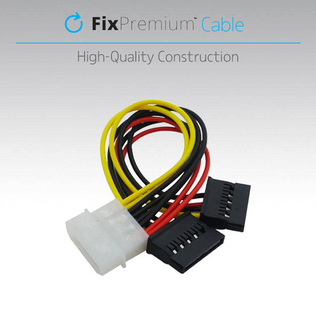 FixPremium - Kabel za napajanje - IDE ATA / 2x SATA