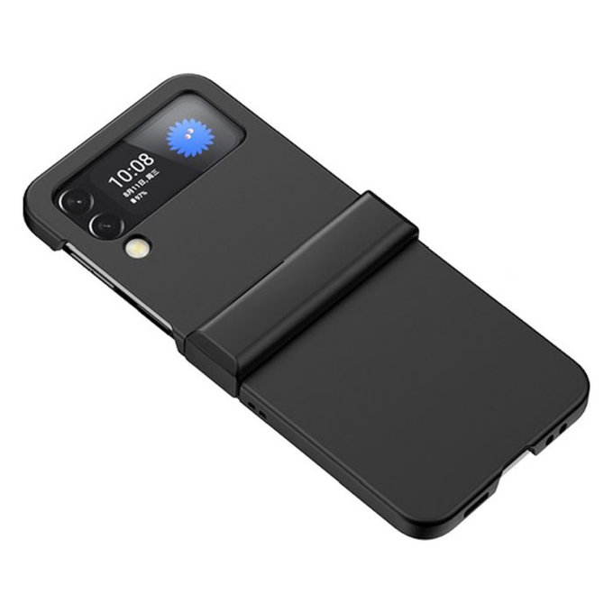 FixPremium - Silikonska maska za Samsung Galaxy Z Flip 4, crna