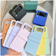 FixPremium - Silikonska maska za Samsung Galaxy Z Flip 4, roza