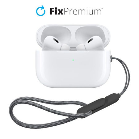 FixPremium - Remen za AirPods Pro 2, crni