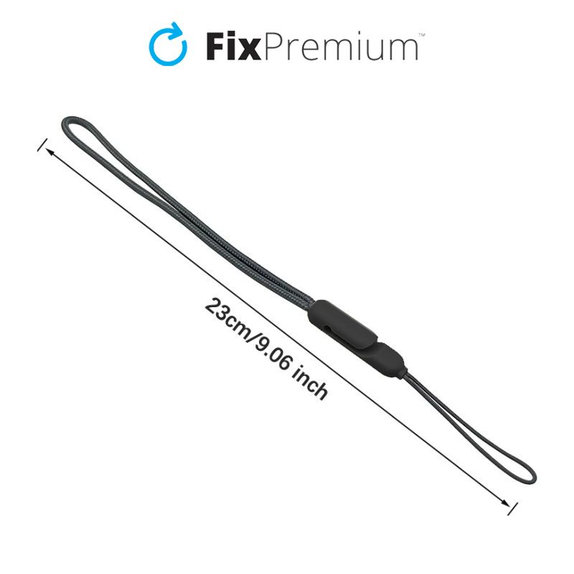 FixPremium - Remen za AirPods Pro 2, crni
