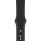 FixPremium - Silikonski remen za Apple Watch (42, 44, 45 & 49 mm), crni