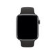 FixPremium - Silikonski remen za Apple Watch (38, 40 & 41 mm), crni