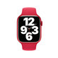 FixPremium - Silikonski remen za Apple Watch (38, 40 & 41 mm), crveni
