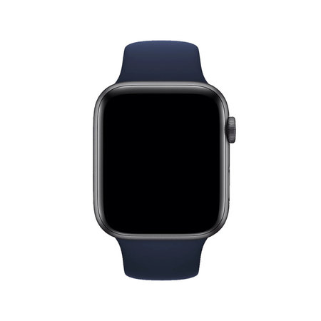 FixPremium - Silikonski remen za Apple Watch (42, 44, 45 & 49 mm), plavi