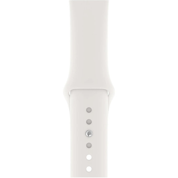 FixPremium - Silikonski remen za Apple Watch (42, 44, 45 & 49 mm), bijeli