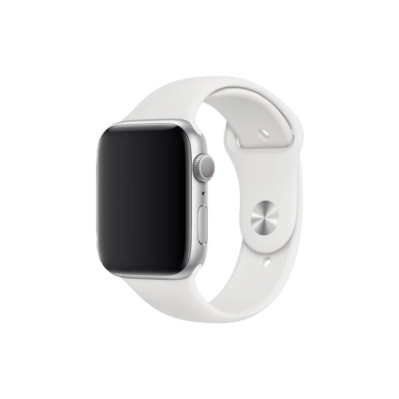 FixPremium - Silikonski remen za Apple Watch (42, 44, 45 & 49 mm), bijeli