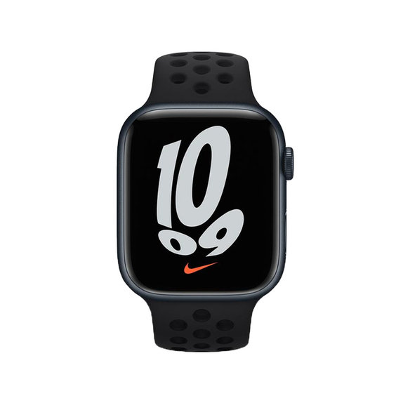 FixPremium - Silikonski sportski remen za Apple Watch (42, 44, 45 & 49 mm), crni