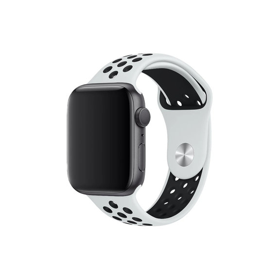 FixPremium - Silikonski sportski remen za Apple Watch (38, 40 & 41 mm), bijeli