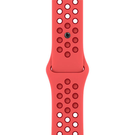 FixPremium - Silikonski sportski remen za Apple Watch (42, 44, 45 & 49 mm), crveni