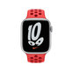FixPremium - Silikonski sportski remen za Apple Watch (42, 44, 45 & 49 mm), crveni