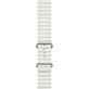 FixPremium - Remen Ocean Loop za Apple Watch (42, 44, 45 & 49 mm), bijeli