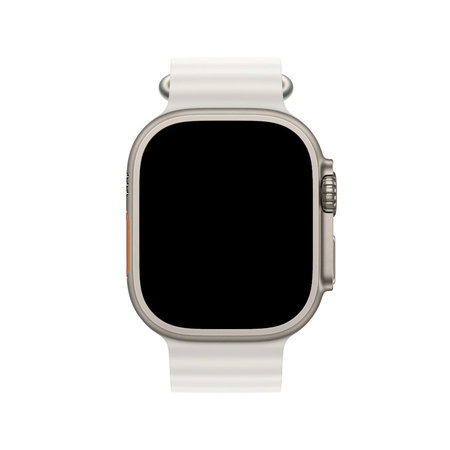FixPremium - Remen Ocean Loop za Apple Watch (42, 44, 45 & 49 mm), bijeli
