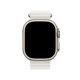 FixPremium - Remen Ocean Loop za Apple Watch (42, 44, 45 & 49 mm), bijeli