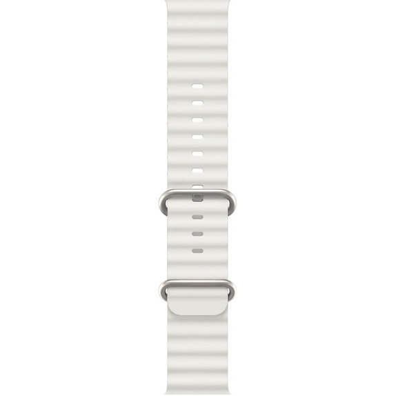FixPremium - Remen Ocean Loop za Apple Watch (38, 40 & 41 mm), bijeli