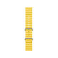 FixPremium - Remen Ocean Loop za Apple Watch (42, 44, 45 i 49 mm), žuti