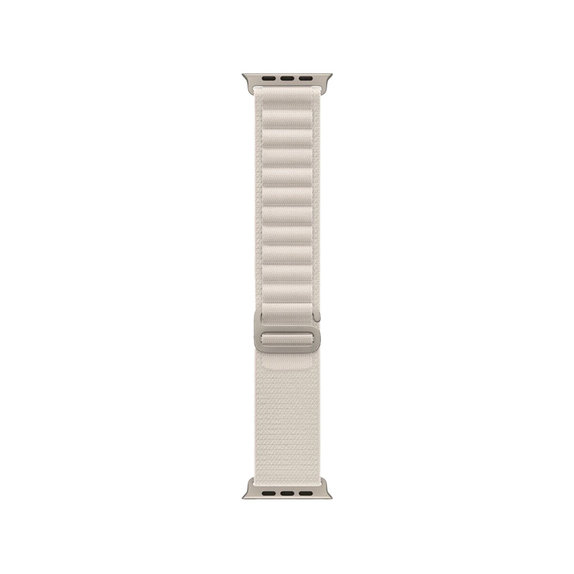 FixPremium - Remen Alpine Loop za Apple Watch (38, 40 i 41 mm), starlight