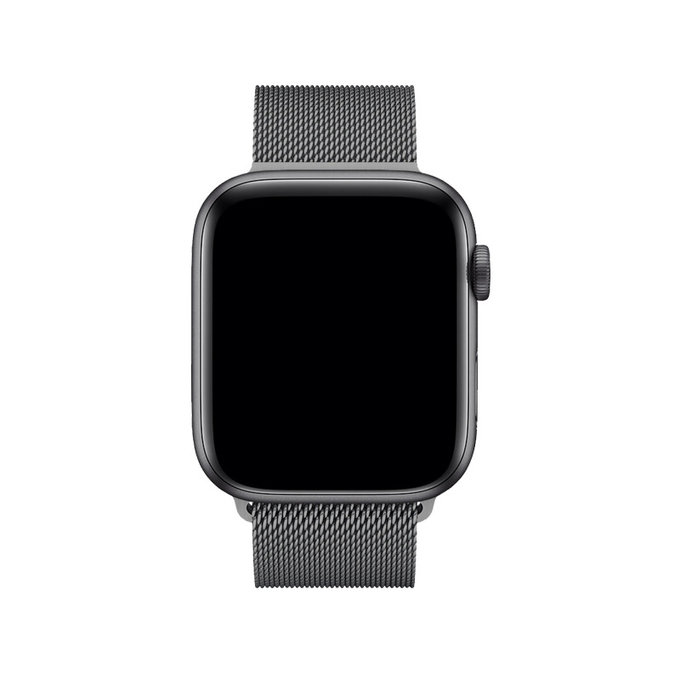 FixPremium - Remen Milanese Loop za Apple Watch (42, 44, 45 i 49 mm), grafit