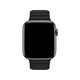 FixPremium - Remen Leather Loop TPU za Apple Watch (38, 40 & 41 mm), crni