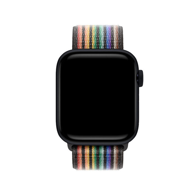FixPremium - Najlonski remen za Apple Watch (42, 44, 45 i 49 mm), pride