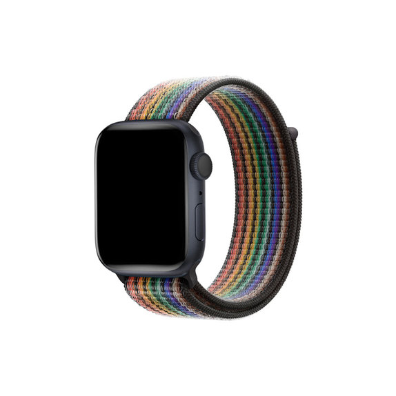 FixPremium - Najlonski remen za Apple Watch (38, 40 i 41 mm), pride