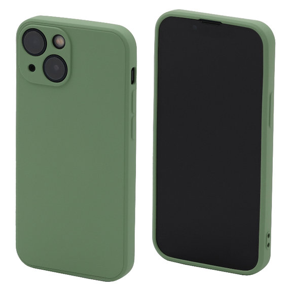 FixPremium - Maska Rubber za iPhone 13 mini, zelena