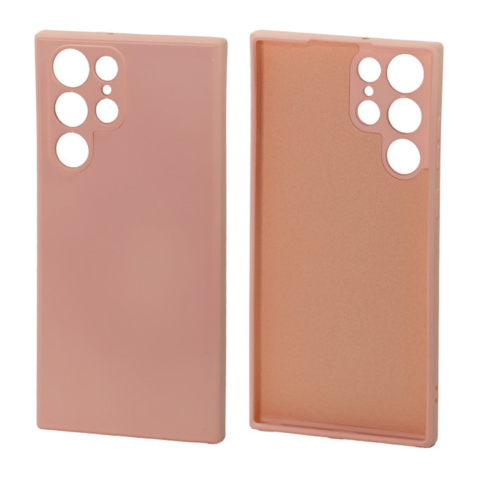 FixPremium - Maska Guma za Samsung Galaxy S22 Ultra, narančasta