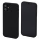 FixPremium - Maska Rubber za iPhone 12 mini, crna