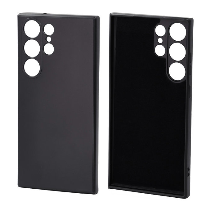 FixPremium - Maska Rubber za Samsung Galaxy S23 Ultra, crna