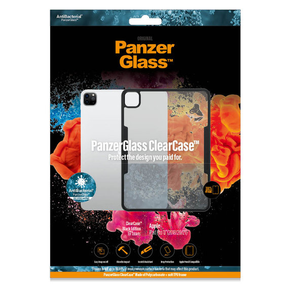 Maska ClearCase AB za iPad Pro 11'' (2018/2020/2021), Crna, PanzerGlass