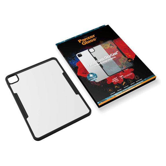Maska ClearCase AB za iPad Pro 11'' (2018/2020/2021), Crna, PanzerGlass