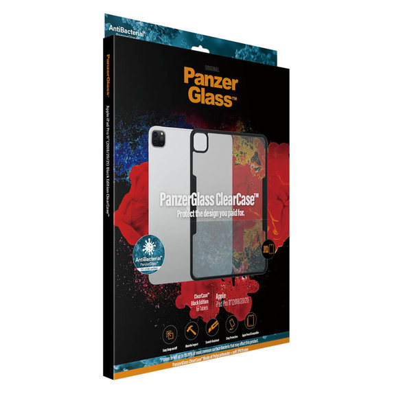 Maska ClearCase AB za iPad Pro 11'' (2018/2020/2021), Crna, PanzerGlass
