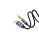 FixPremium - USB-C / Jack 3,5 mm kabel (1 m), crni