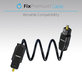 FixPremium - Audio optički kabel (1m), crni