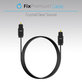 FixPremium - Audio optički kabel (1m), crni