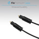 FixPremium - Audio optički kabel (2m), crni