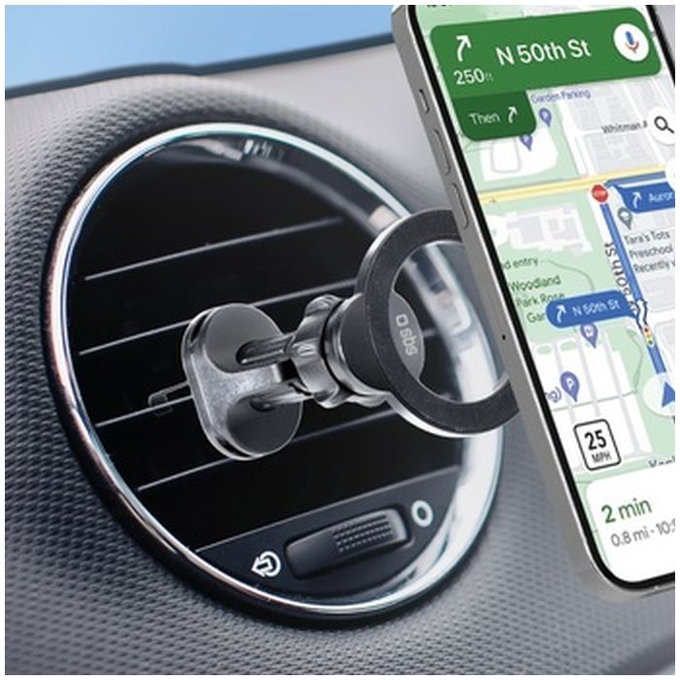 SBS - Auto punjač CircleMag MagSafe, crno