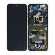 Motorola Razr 40 Ultra - LCD zaslon + zaslon osjetljiv na dodir + okvir (Infinite Black) - 5D68C22606 Genuine Service Pack