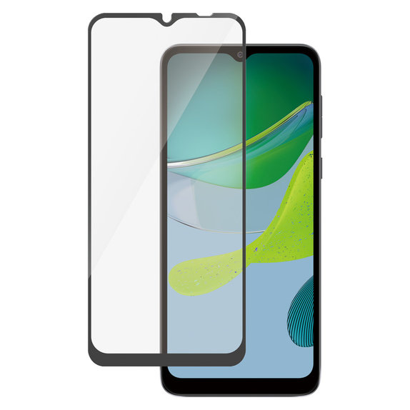 Kaljeno staklo UWF za Motorola Moto E13, Crna, PanzerGlass