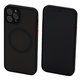 FixPremium - Maska Matte sa MagSafe za iPhone 12 Pro, crno