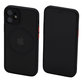 FixPremium - Maska Matte sa MagSafe za iPhone 12 mini, crno