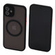 FixPremium - Maska Matte sa MagSafe za iPhone 12, crno