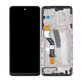 Motorola Moto G51 XT2171 - LCD zaslon + zaslon osjetljiv na dodir + okvir (Black) TFT