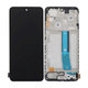 Xiaomi Redmi Note 12S - LCD zaslon + zaslon osjetljiv na dodir + okvir (Onyx Black) TFT